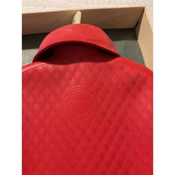 Davol Comfy Red Rubber Water Bottle - Picture 6 of 8